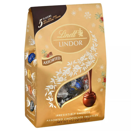 Lindt Lindor Holiday Assorted Truffles, 15.2oz