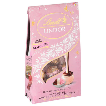Lindt Lindor Easter White Chocolate Neapolitan Tuffles, 6oz