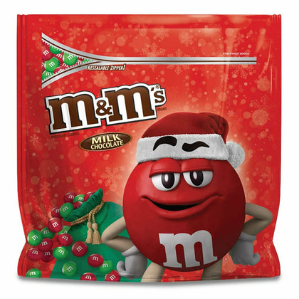 M&M's Holiday Milk Chocolate Candy, Party Size, 38oz