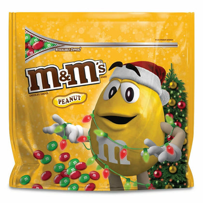 M&M's Mega Peanut Chocolate Candies, 9.6 oz.