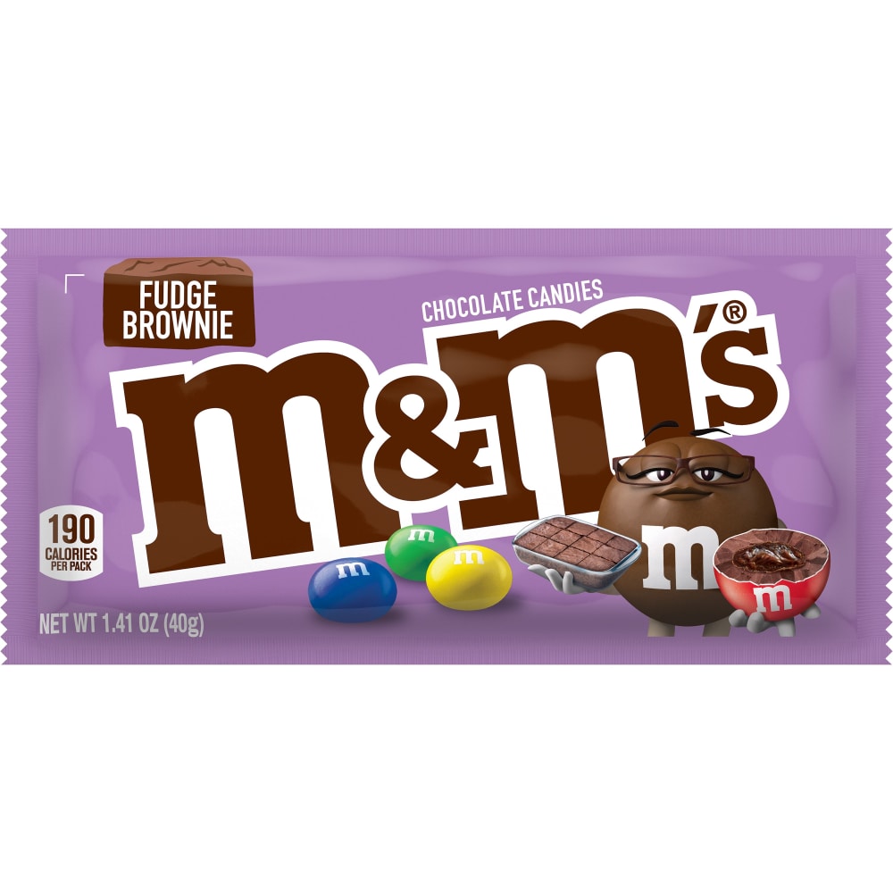 M&M'S Fudge Brownie, Single, 1.41oz
