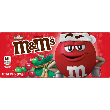 M&M Peanut Candy 3.4oz Theater Size Box