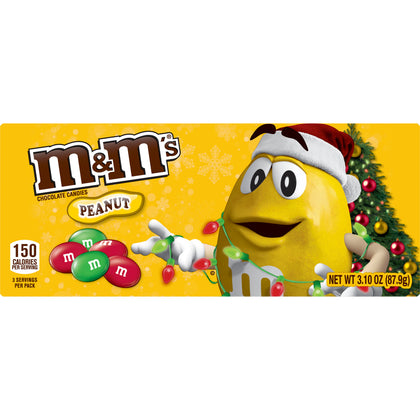 M&M's, Mega Peanut Chocolate Candies, 9.6 Oz, Chocolate