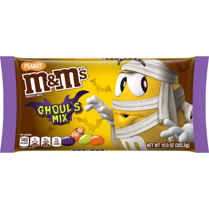 M&M's Mega Peanut Chocolate Candies, 9.6 oz.