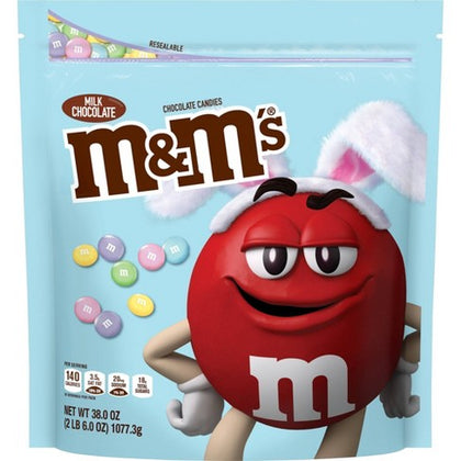 M&M's Milk Chocolate Pastels, 38oz