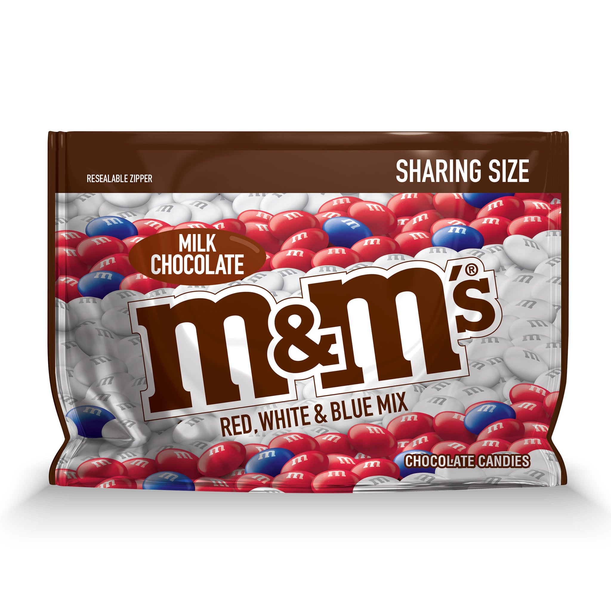 Save on M&M's Chocolate Candies Peanut Red White & Blue Mix