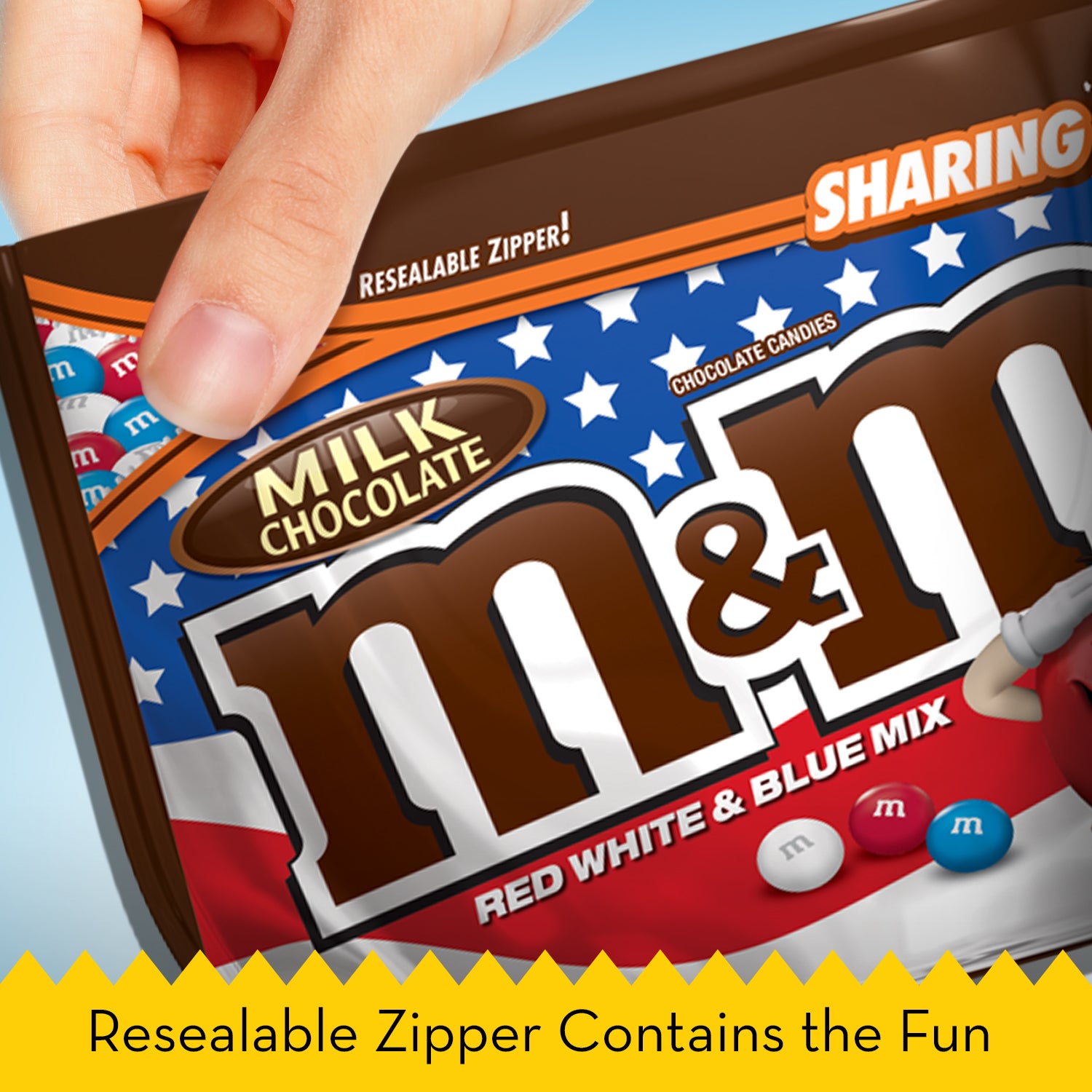 M&M's Red, White & Blue Mix, 10.70oz – Five and Dime Sweets