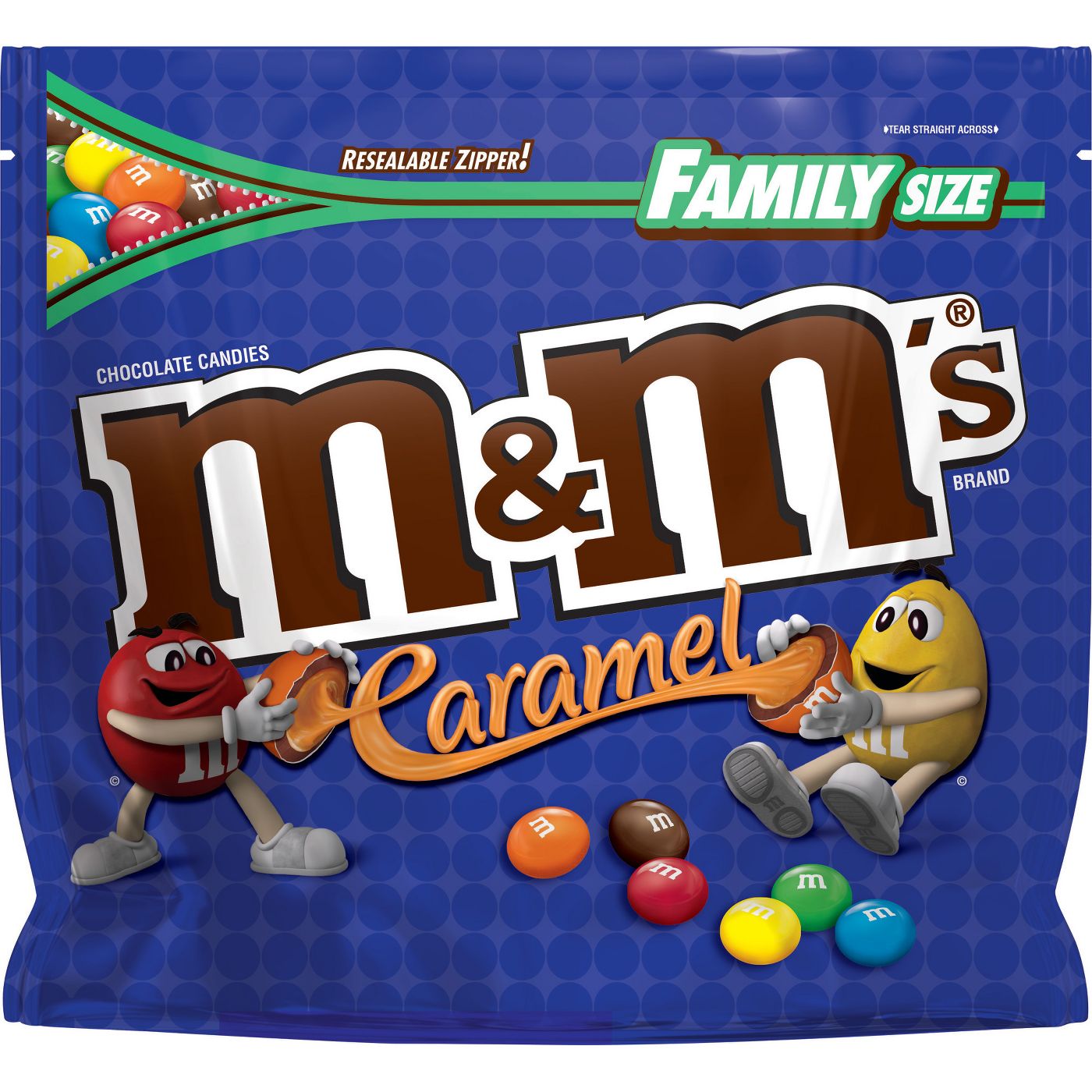 M&M's Peanut Dark Chocolate Candy, Family Size - 18 oz Bulk Bag