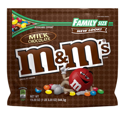 M&M'S Milk Chocolate Honey Graham Easter Candy, 8 oz Bag, Candy
