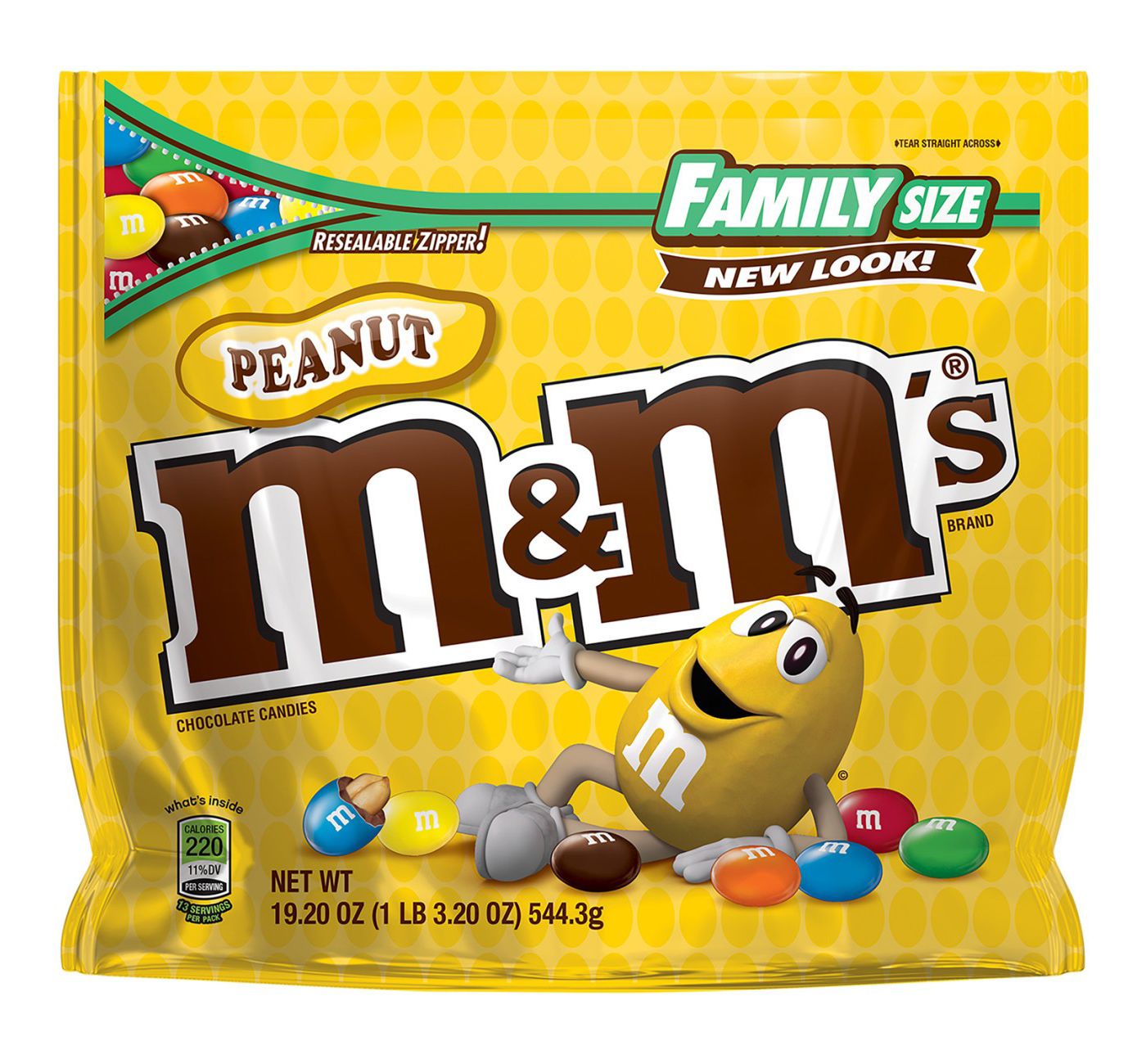 peanut family size