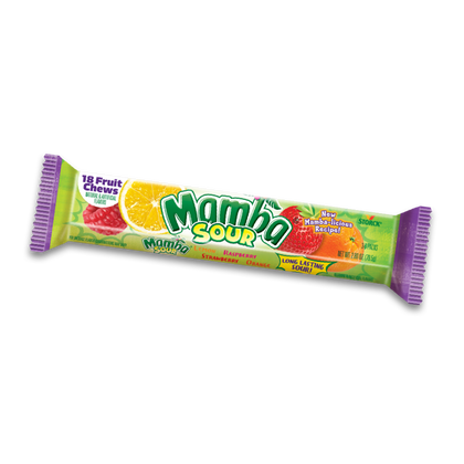 Mamba Sour Fruit Chews, 2.8oz