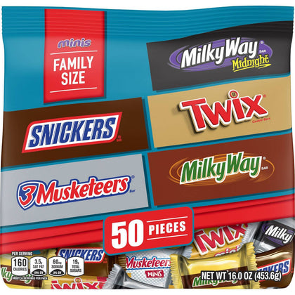 3 Musketeers, Fun Size Chocolate Candy Bars, 10.48oz – Five and Dime Sweets