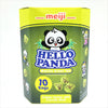 Meiji Hello Panda Cookies with Matcha Green Tea Creme Center, 10 Bags, 9.1oz