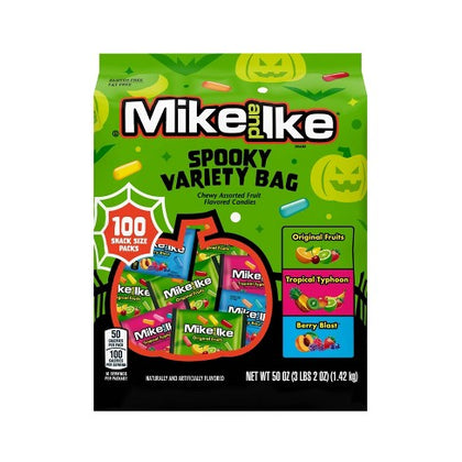 Mike and Ike Spooky Variety Bag, 100ct, 50oz