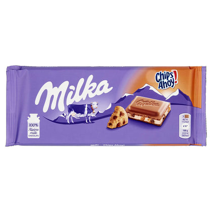 Milka Chips Ahoy Bar, 3.5oz (Product of Germany)