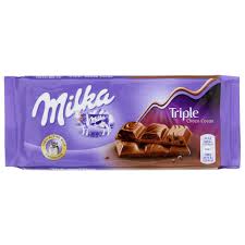 Milka Triple Chocolate, 3.17oz