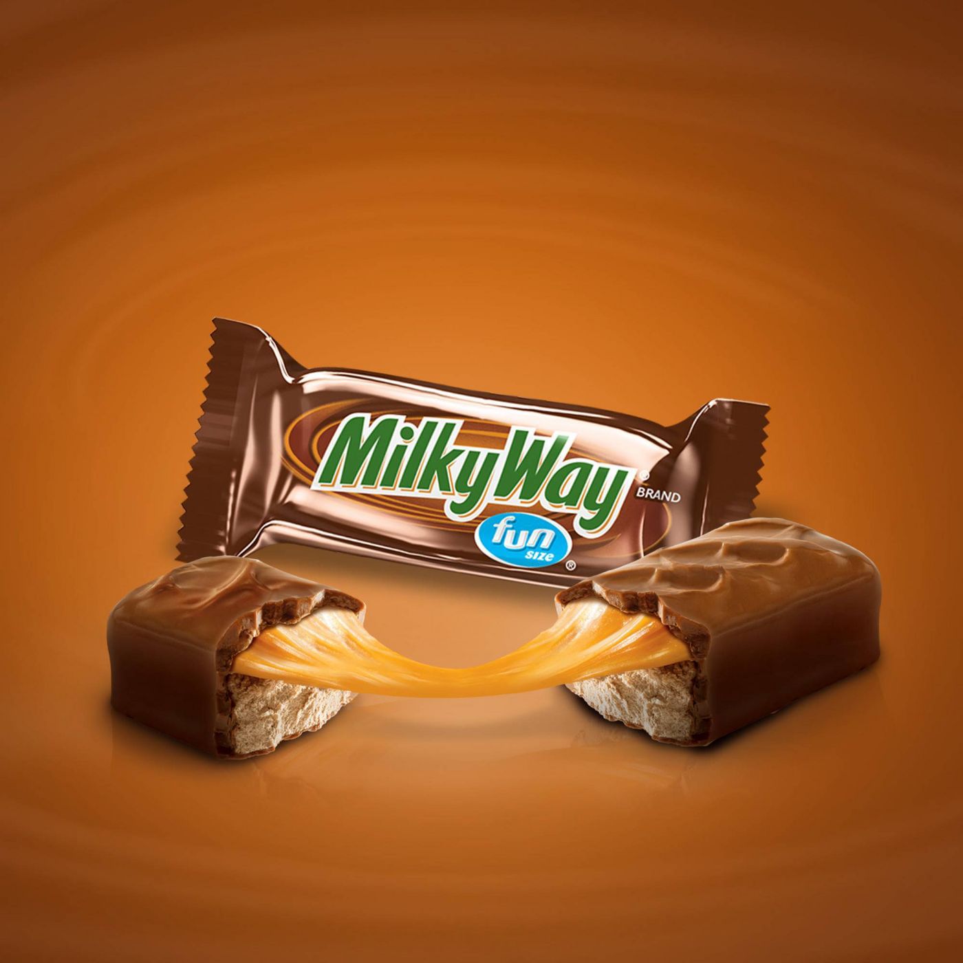 Milky Way Fun Size Milk Chocolate Candy Bars - 10.65 oz Bag 