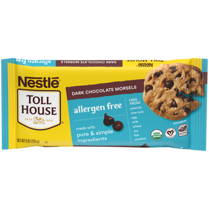 Nestle Toll House Allergen Free Dark Chocolate Morsels, 9oz