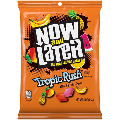 Now and Later Tropic Rush Fruit Chews, 4oz