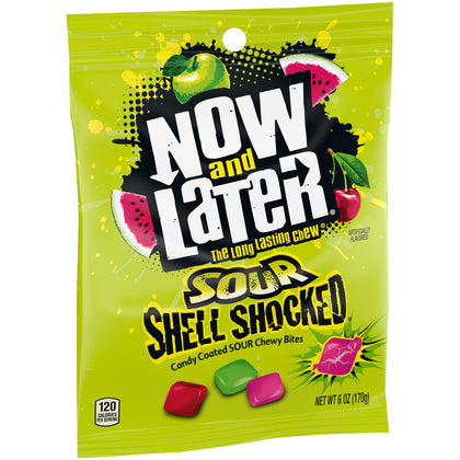Now and Later Sour Candies, 6oz