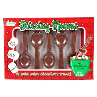 Palmer Milk Chocolate Swirling Spoons, 3oz