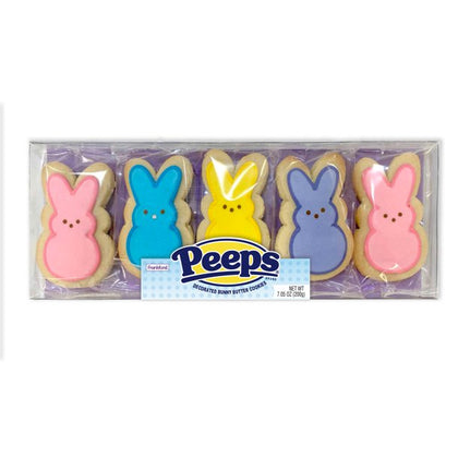 Peeps Decorated Bunny Butter Cookies, 7.05oz