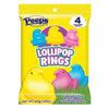 Peeps Lollipop Rings, 4 pack, 1.41oz