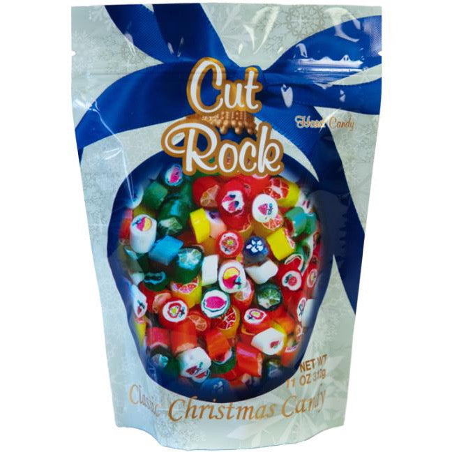 Primrose Candy Cut Rock Christmas Hard Candy, 11oz