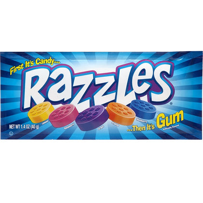 Razzles Candy Coated Original Mix, Single, 1.4oz