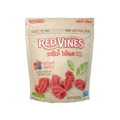 Red Vines Made Simple Mini Bites, Mixed Berry, 8oz