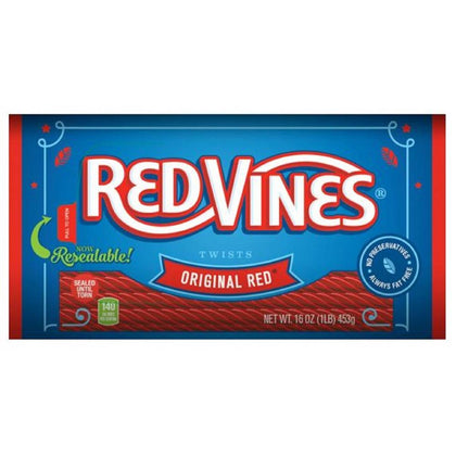 Red Vines Original Red Licorice Twists, 16 Oz