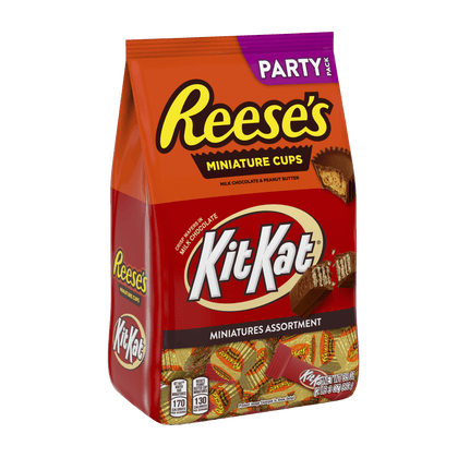 Reese's & Kit Kat, Assortment Chocolate Party Bag, 35 Oz