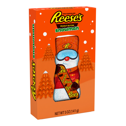 Reese's Milk Chocolate & Peanut Butter Snowman, 5oz