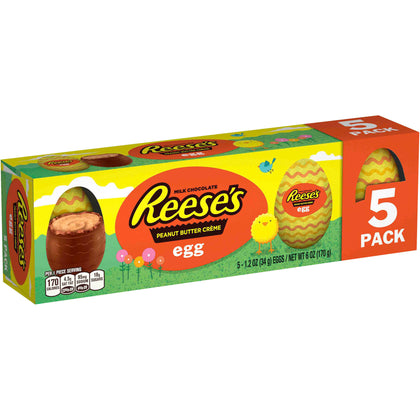 Reese's Peanut Butter Egg, 5ct/6oz