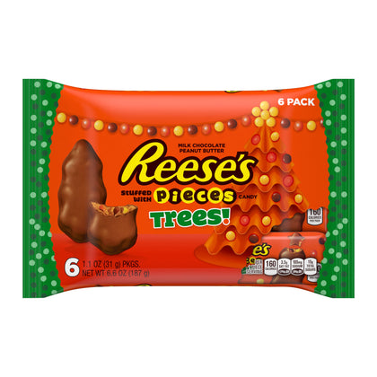 Reese's Trees Stuffed With Pieces Candy, 6ct, 6.6oz