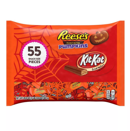 Reese's & KitKat Halloween Assortment, 55ct, 29.9oz