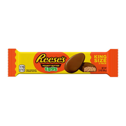Reese's Peanut Butter Easter Egg King Size, 2.4oz/2ct