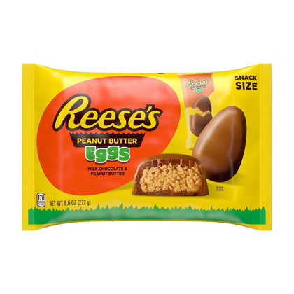 Reese's Peanut Butter Eggs, Snack Size, 9.6oz
