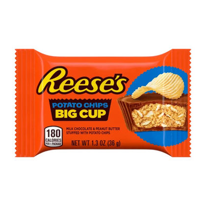 Reese's Potato Chips Big Cup Peanut Butter Cups, 1.3oz