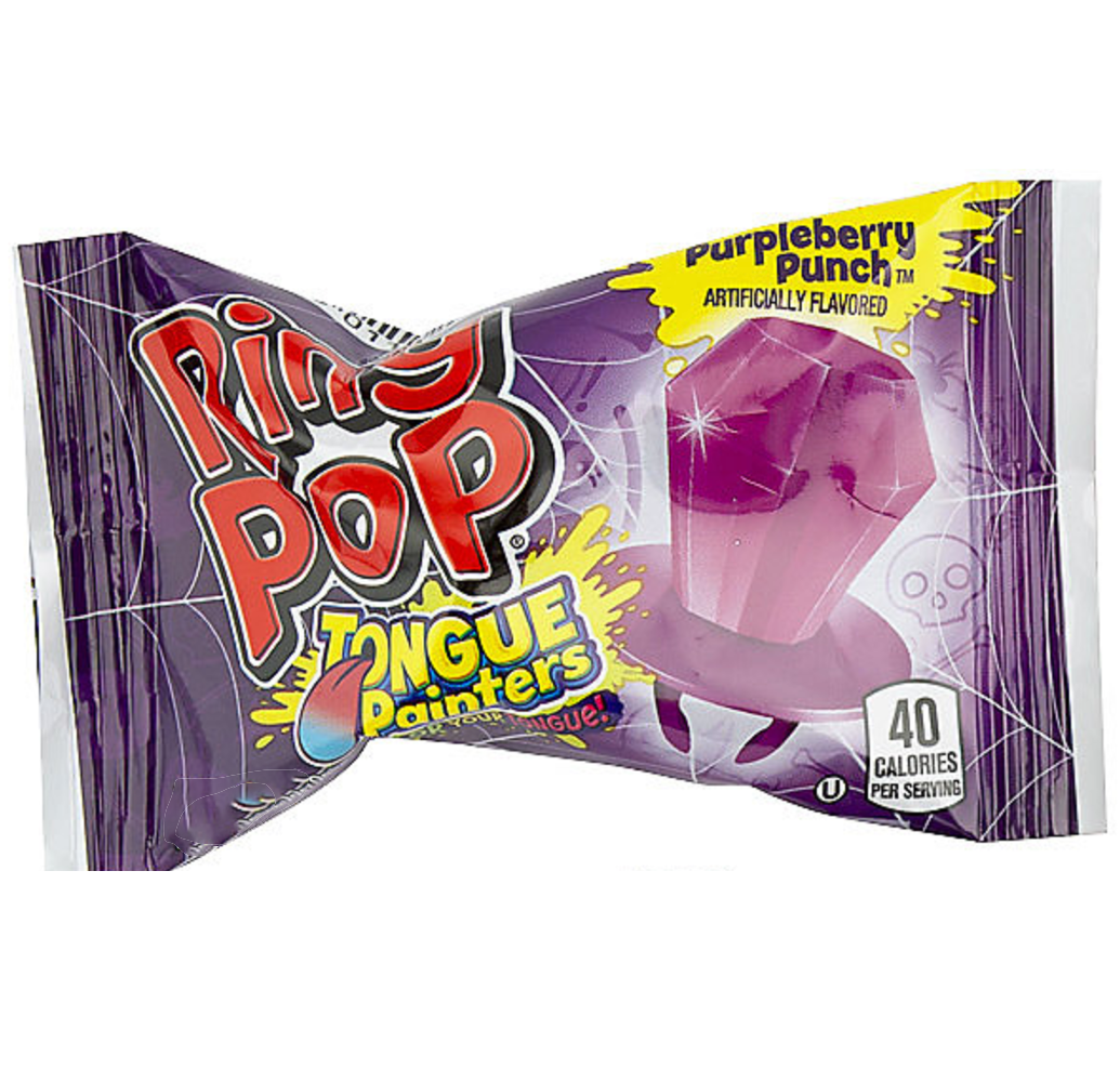 Ring Pop, Tongue Painters, Purpleberry Punch, .5oz
