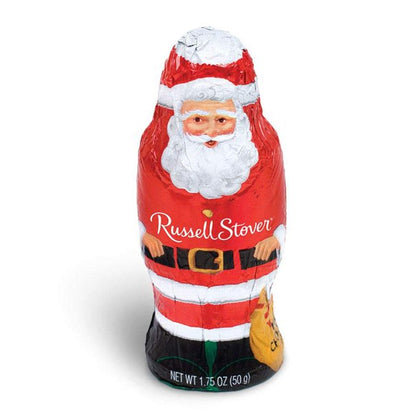 Russell Stover Hollow Milk Chocolate Santa, 1.75oz