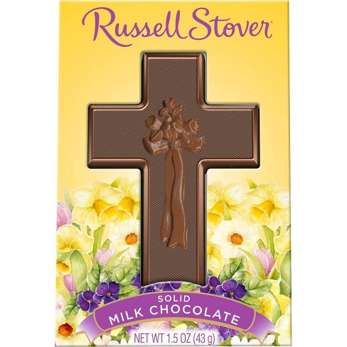 Russell Stover Solid Milk Chocolate Cross, 1.5oz