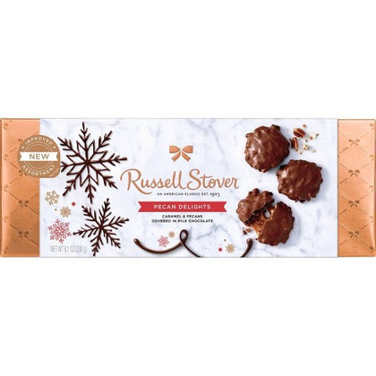 Russell Stover Holiday Pecan Delight Gift Box, 8.1oz