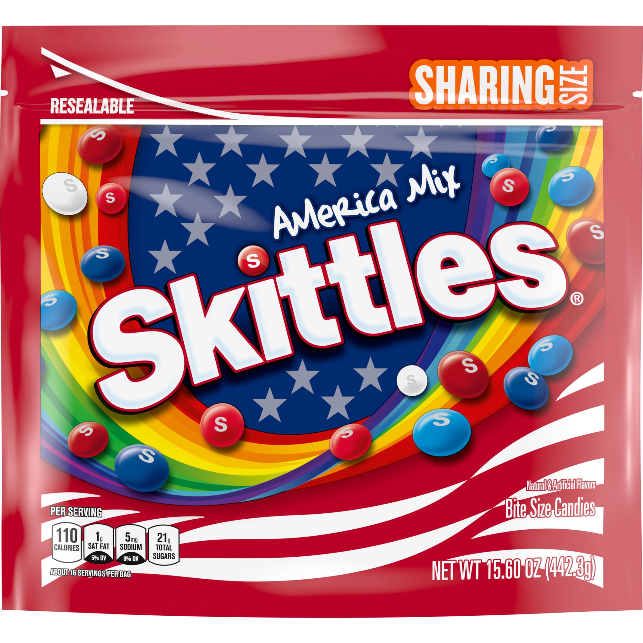 Skittles America Mix, 15.6oz
