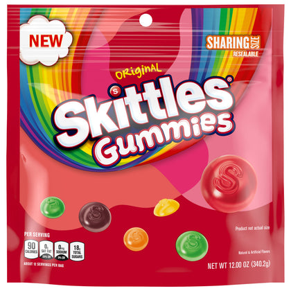 Skittles Gummies Original Flavors, 12oz