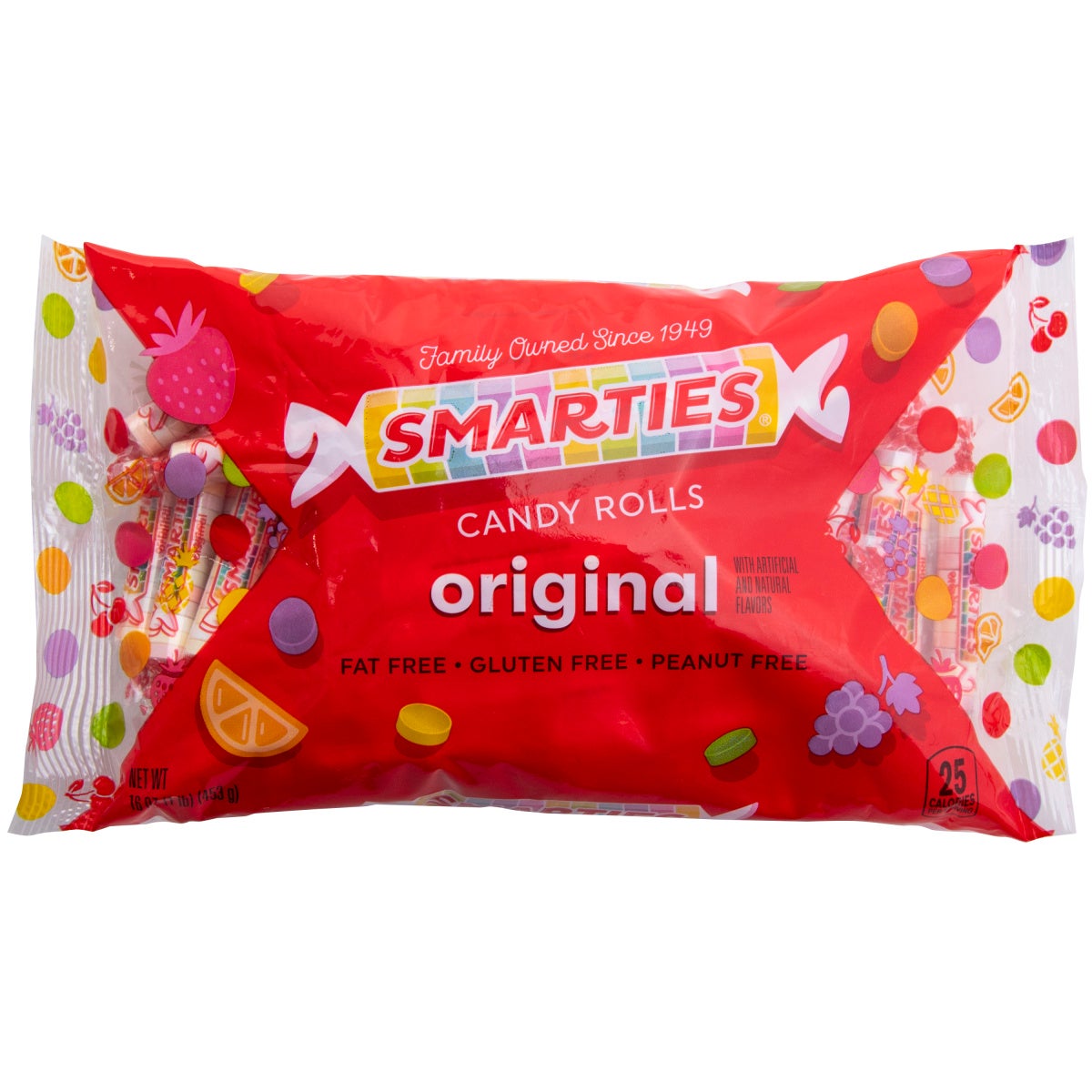 Smarties Candy Rolls, Original, 16oz