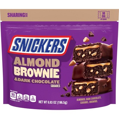 Snickers Almond Brownie & Dark Chocolate Squares, 6.93oz