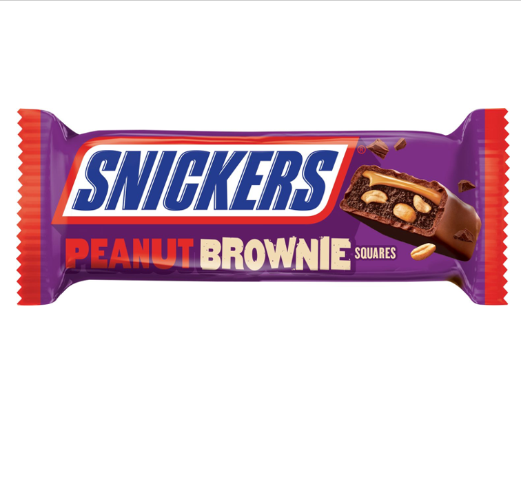 Snickers Peanut Brownie Squares, 1.20oz