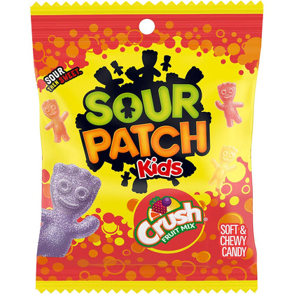Sour Patch Kids, Crush Soda Fruit Mix Flavors, 3.6oz