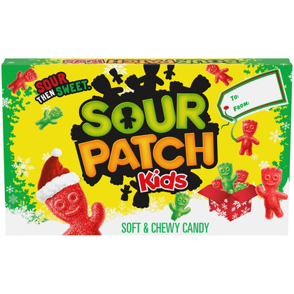 Sour Patch Kids Red & Green Christmas Box, 3.1oz
